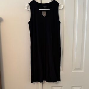 J. Jill Black Sleeveless Mini Dress